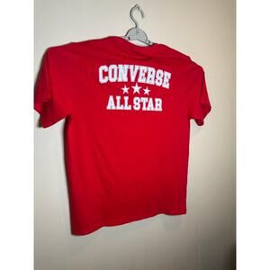 Converse All Star Red Graphic Tee – Size L – NWT